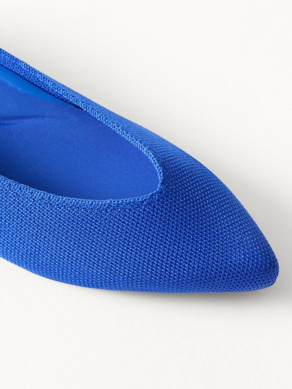 NIB Rothy's The Point 111 Blue Flats Women's Size 8 NEW in Box - Picture 6 of 10